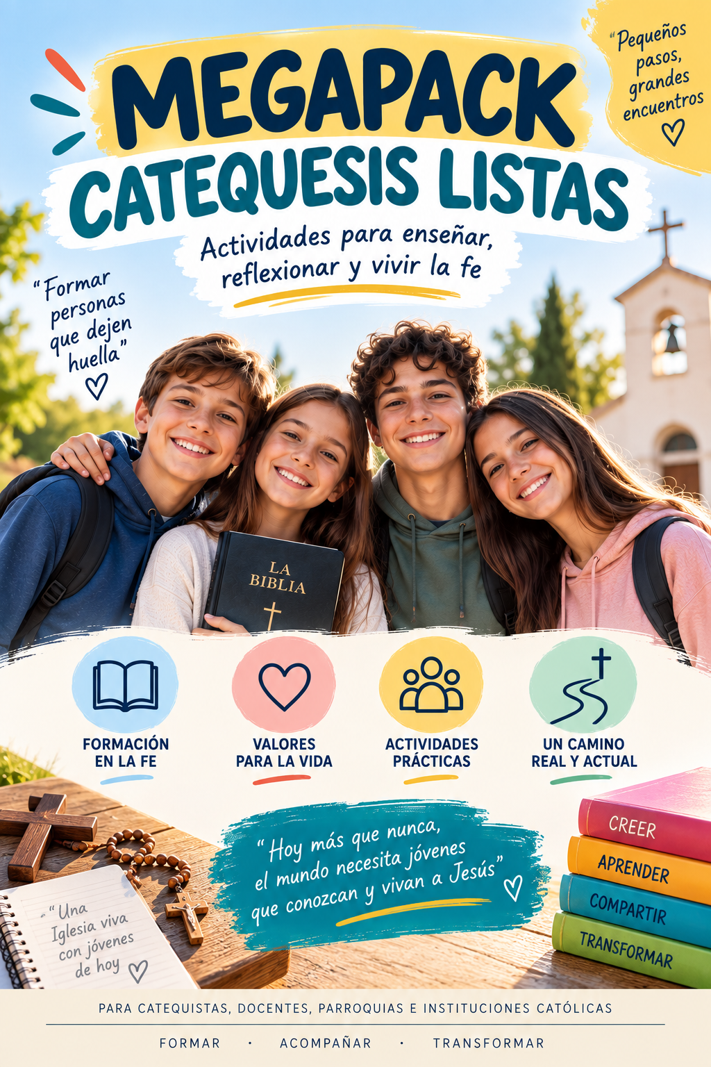 MEGAPACK CATEQUESIS LISTAS