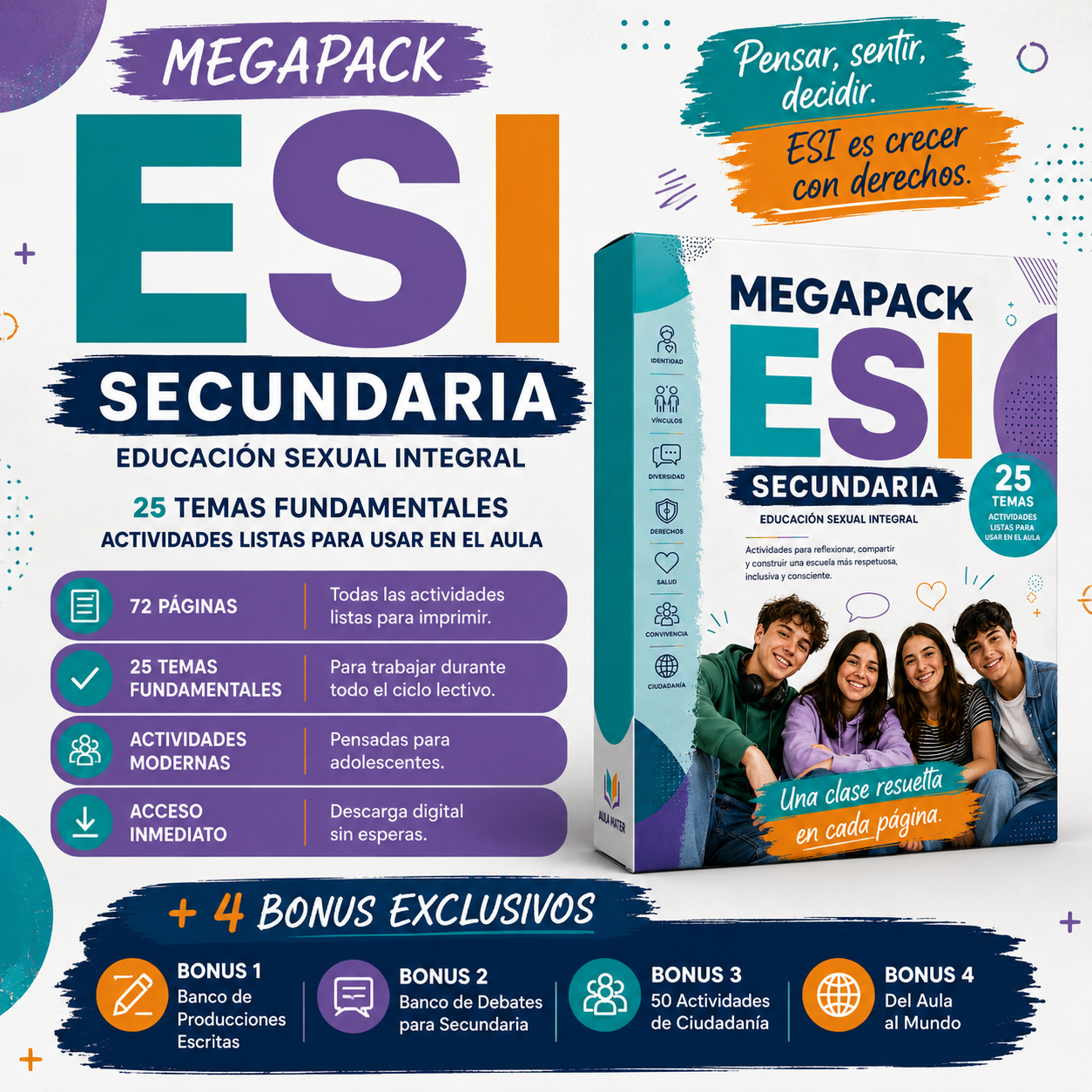 MEGAPACK ESI SECUNDARIA