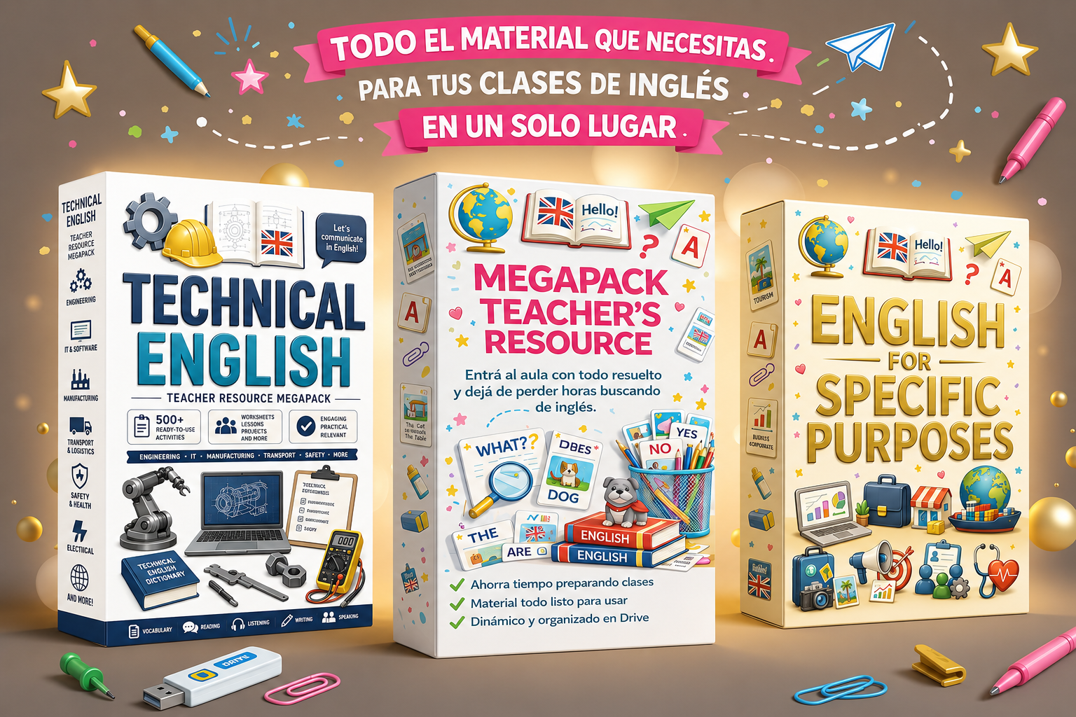 Megapack Teacher’s Resource Completo